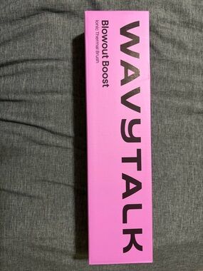 WAVY TALK Pink Blowout Boost Ionic Thermal Brush
